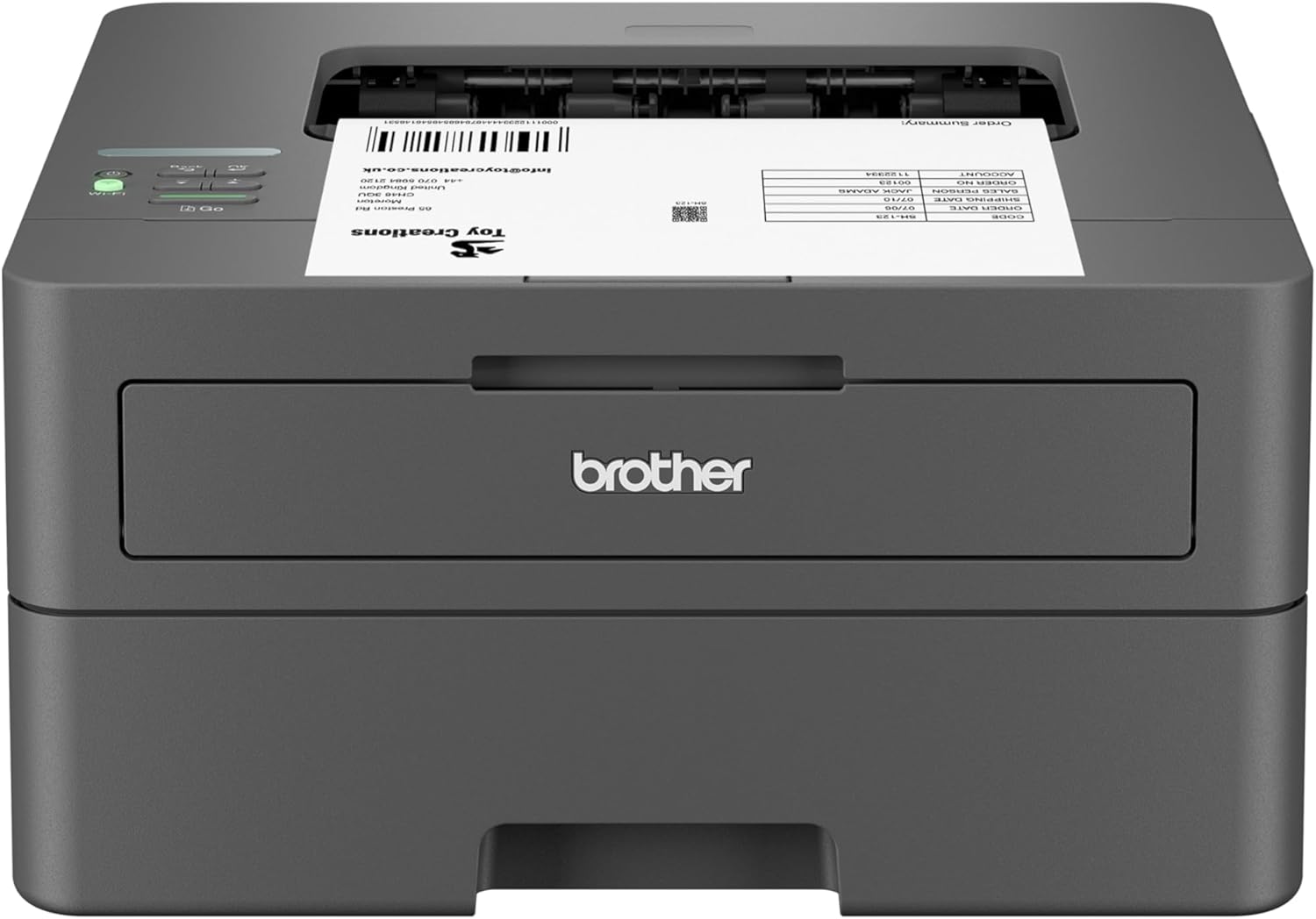 Brother HL-L2460DW Wireless Monochrome Laser Printer